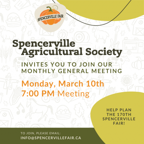 Spencerville Agricultural Society, March Meeting-event-photo