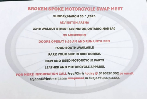 Broken Spoke Motorcycle Swapmeet -event-photo