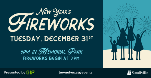 Town of Stouffville New Year's Eve Fireworks