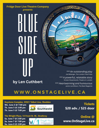 BLUE SIDE UP, by Len Cuthbert-event-photo