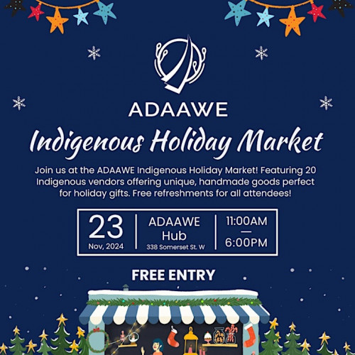 ADAAWE Indigenous Holiday Market