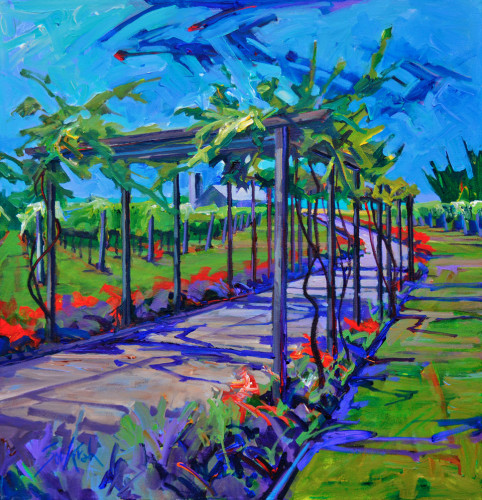 Painting a Vibrant Plein Air Landscape In Acrylics with Andrew Cheddie Sookrah