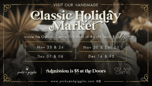 Picks and Giggles Classic Holiday Market-event-photo