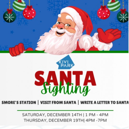 Santa Sighting at Kivi Park-event-photo