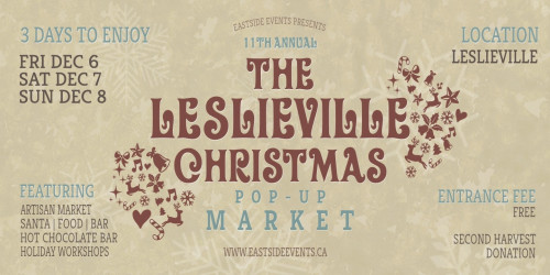 The Leslieville Christmas Pop-Up Market-event-photo