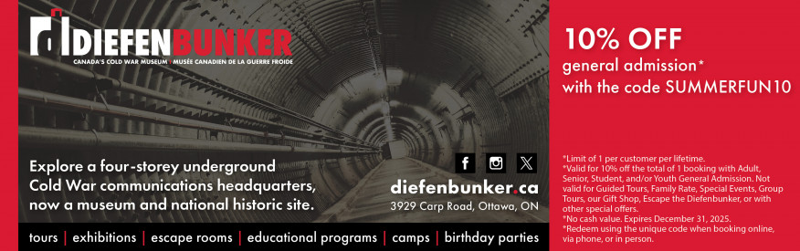 Diefenbunker: 10% Off